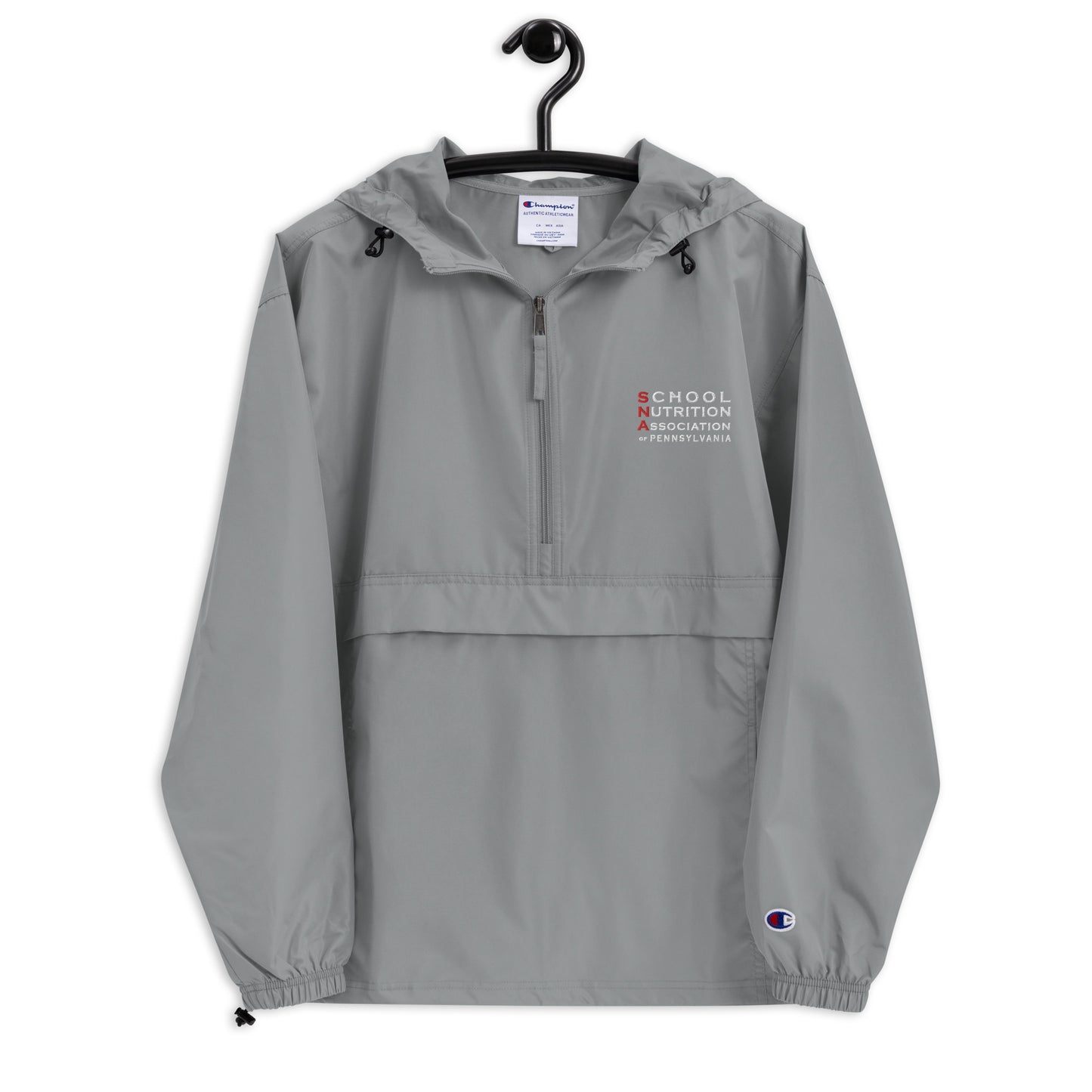Unisex Embroidered Champion Packable Jacket