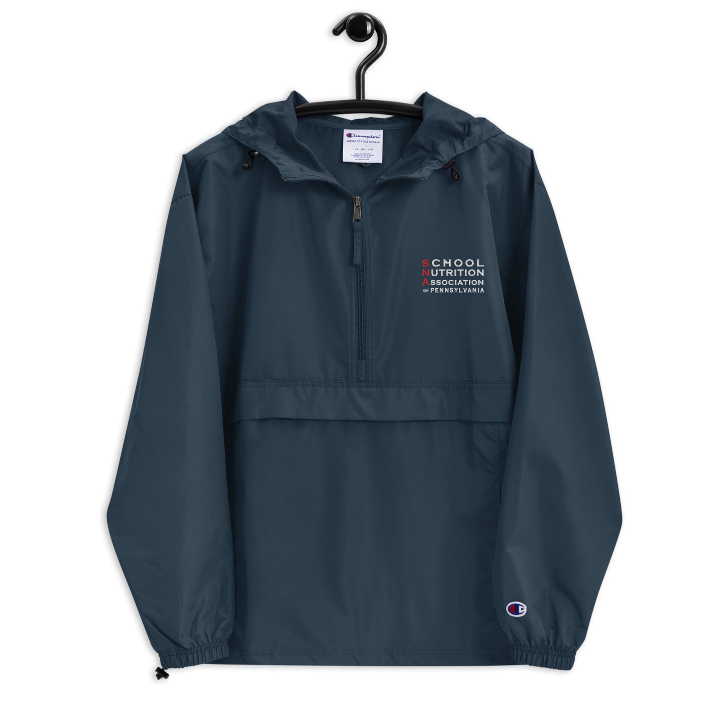 Unisex Embroidered Champion Packable Jacket