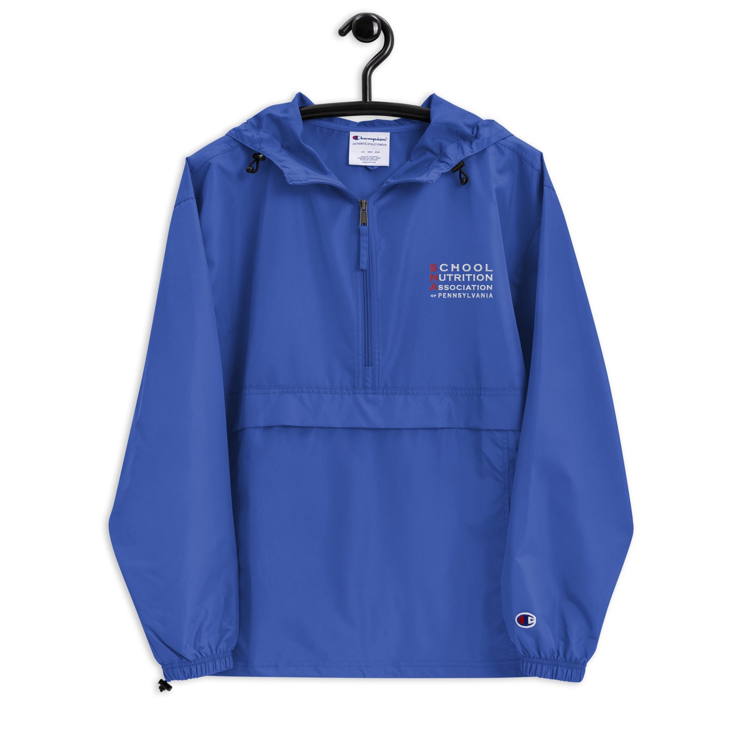 Unisex Embroidered Champion Packable Jacket