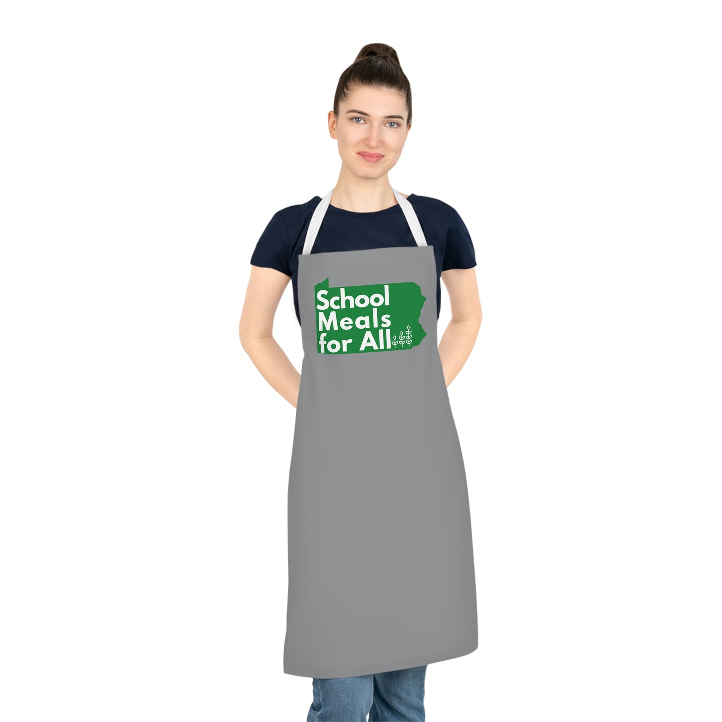 School Meals for All Adult Apron