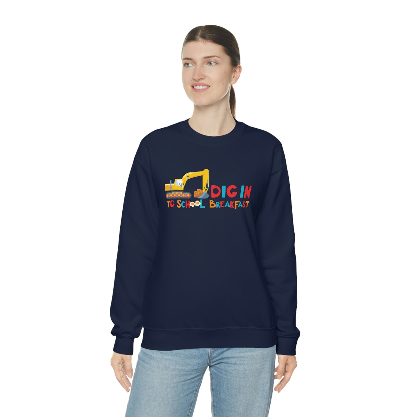 National School Breakfast Week Crewneck Sweatshirt