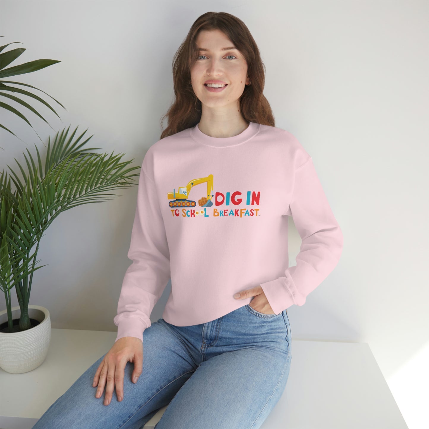 National School Breakfast Week Crewneck Sweatshirt