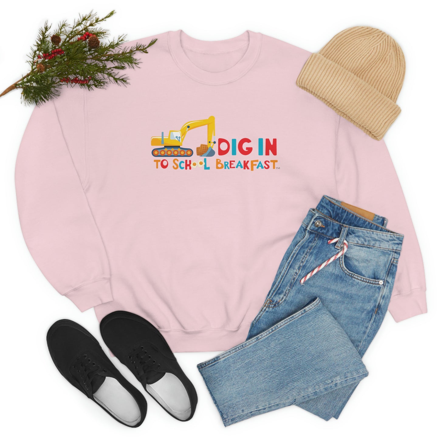 National School Breakfast Week Crewneck Sweatshirt