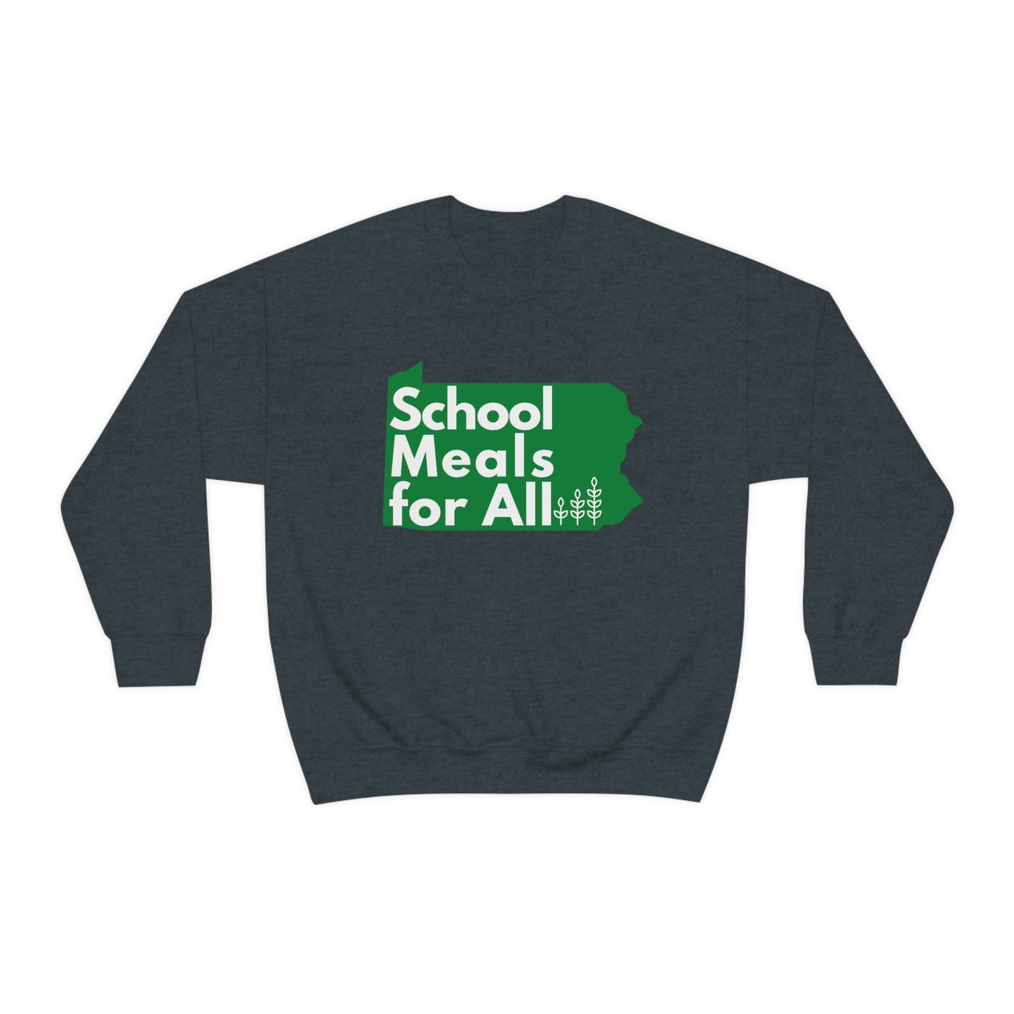 School Meals for All Crewneck Sweatshirt