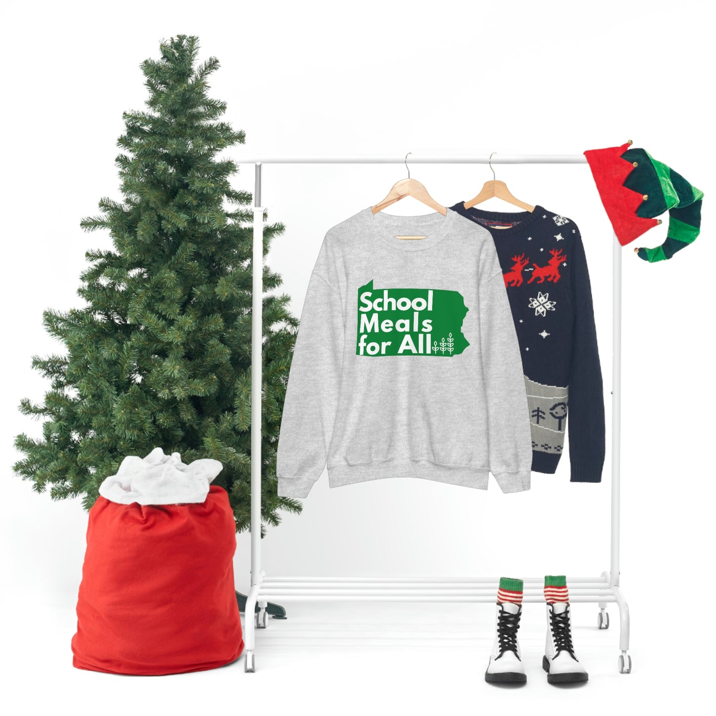 School Meals for All Crewneck Sweatshirt
