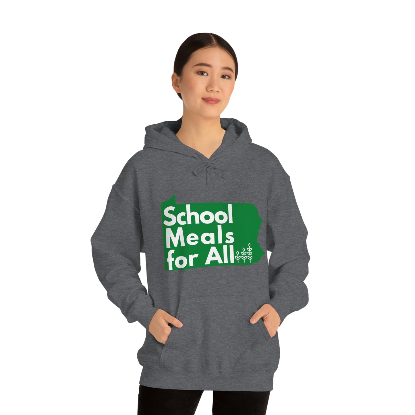 School Meals for All Hooded Sweatshirt
