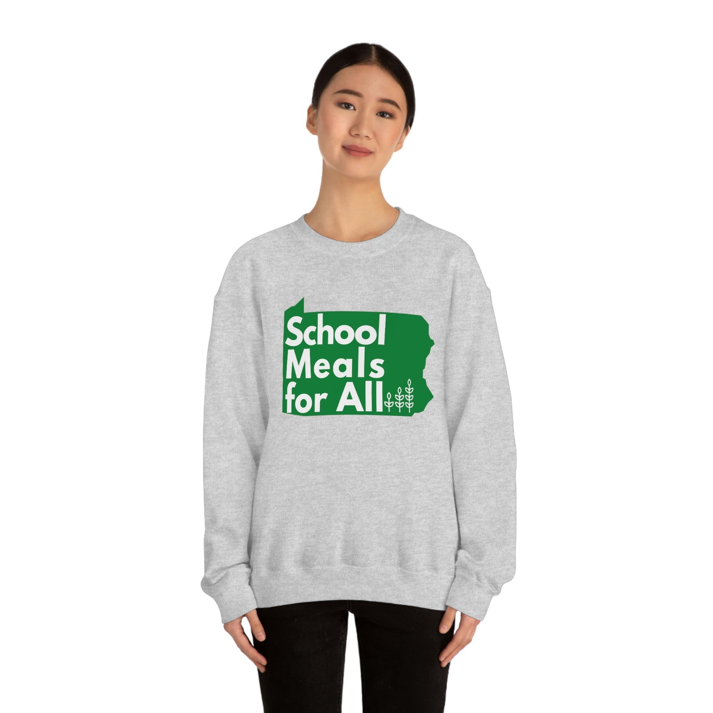 School Meals for All Crewneck Sweatshirt