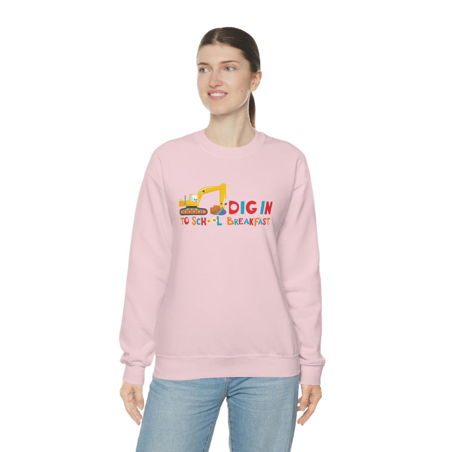 National School Breakfast Week Crewneck Sweatshirt