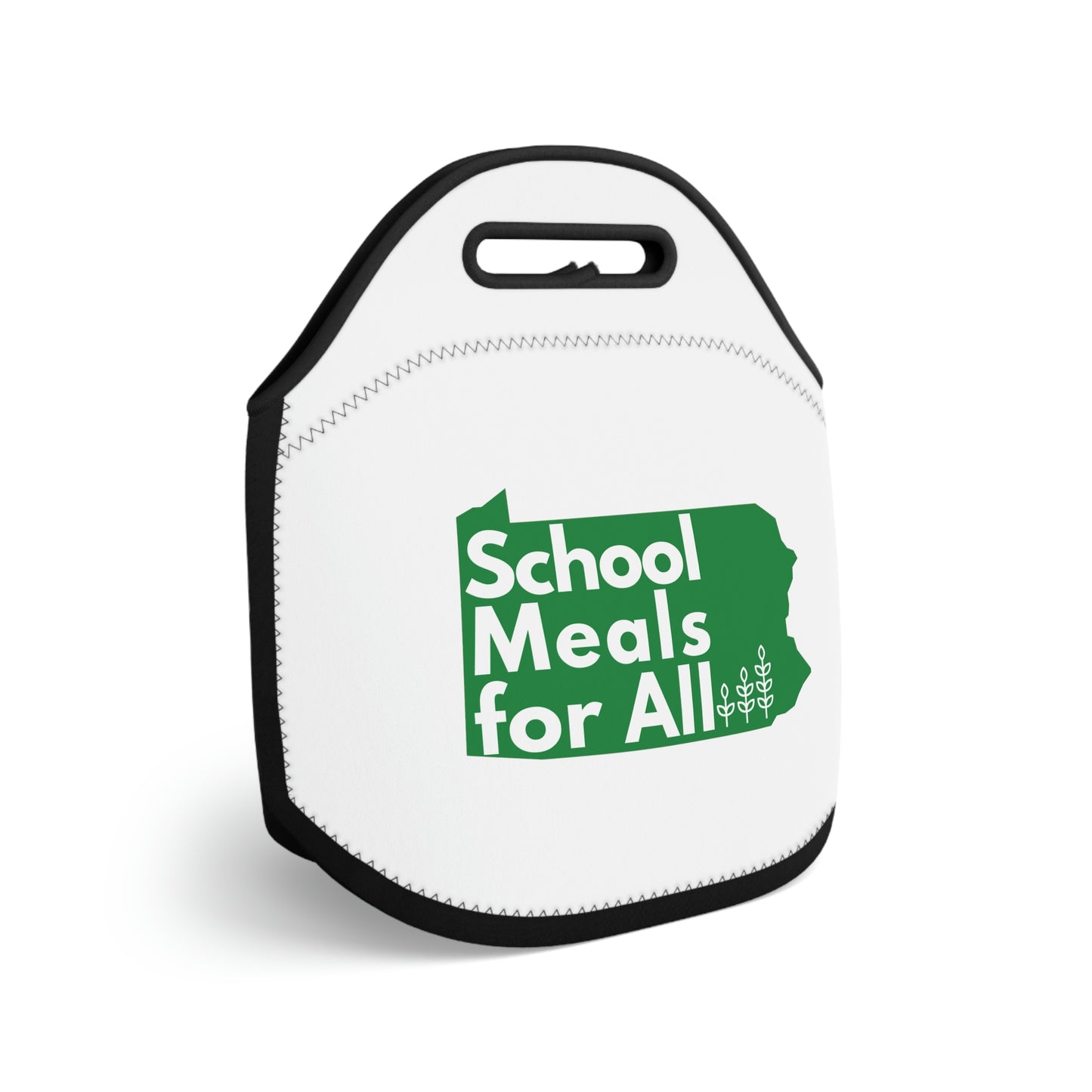 School meals for All Neoprene Lunch Bag