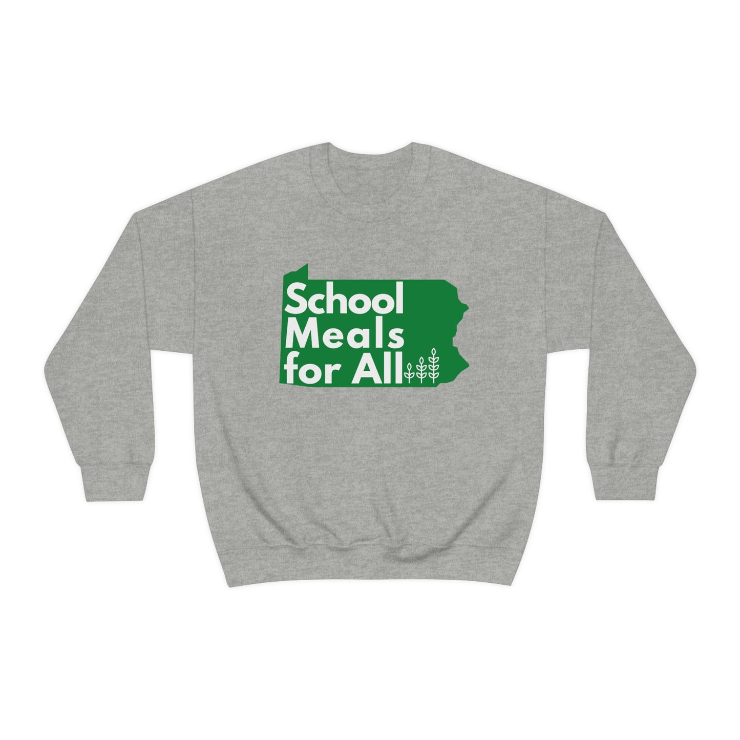 School Meals for All Crewneck Sweatshirt