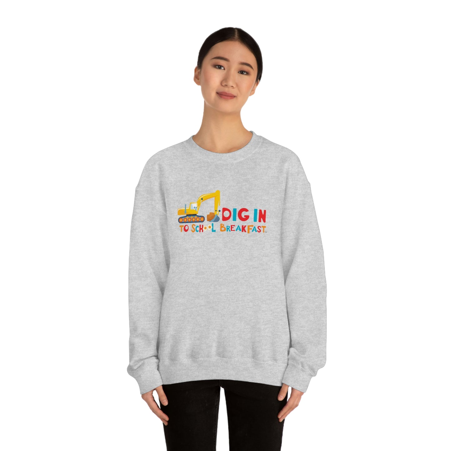 National School Breakfast Week Crewneck Sweatshirt