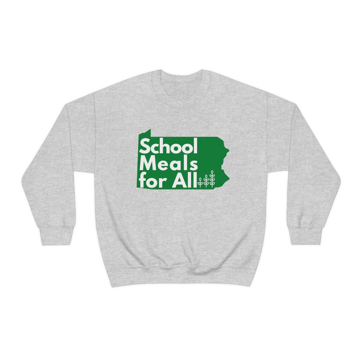 School Meals for All Crewneck Sweatshirt
