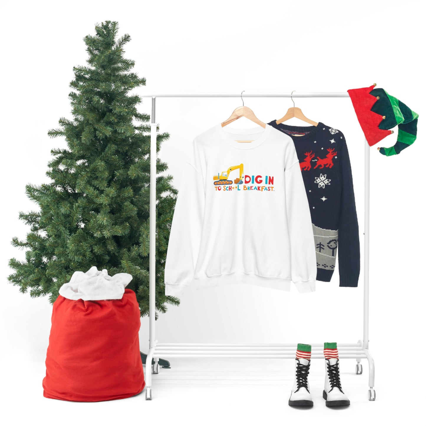 National School Breakfast Week Crewneck Sweatshirt