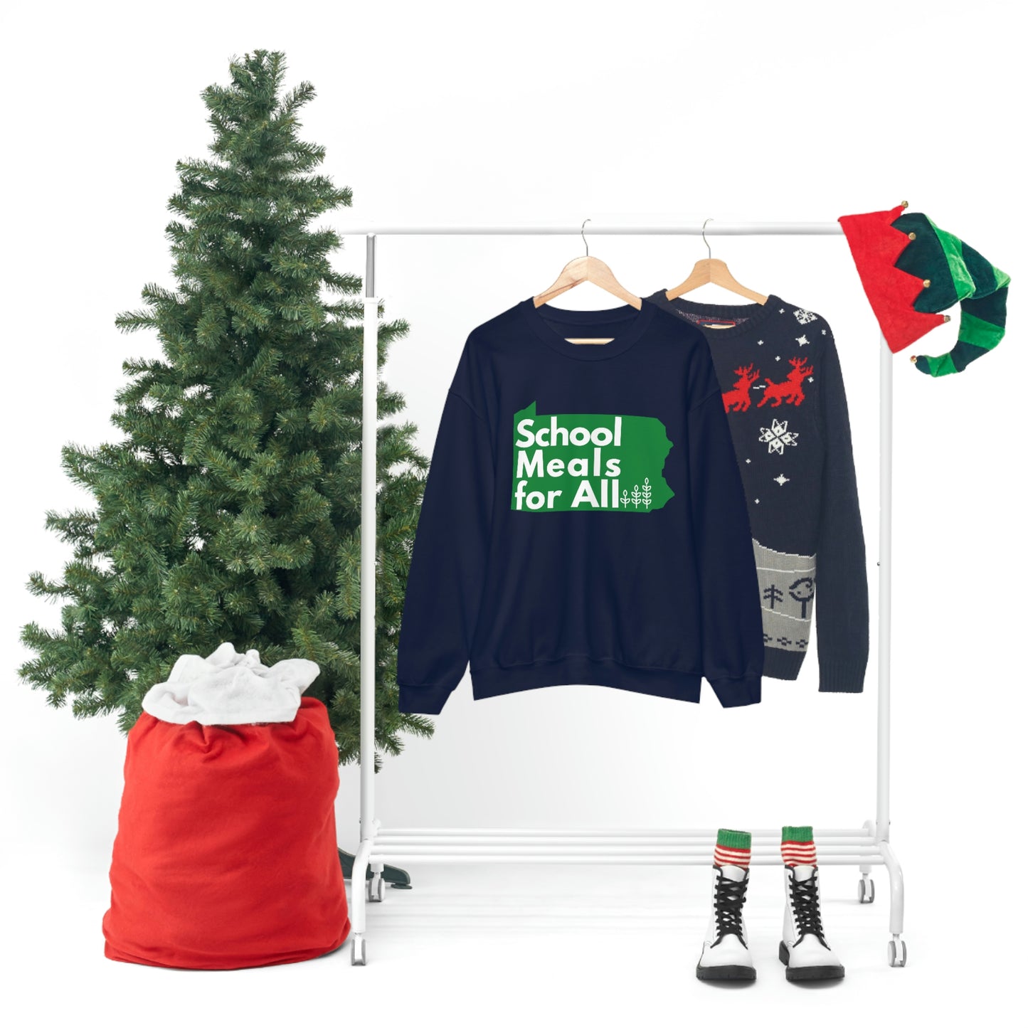 School Meals for All Crewneck Sweatshirt