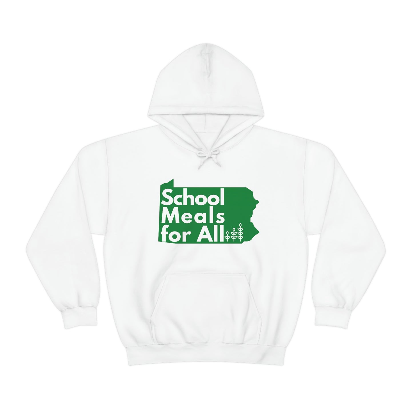 School Meals for All Hooded Sweatshirt