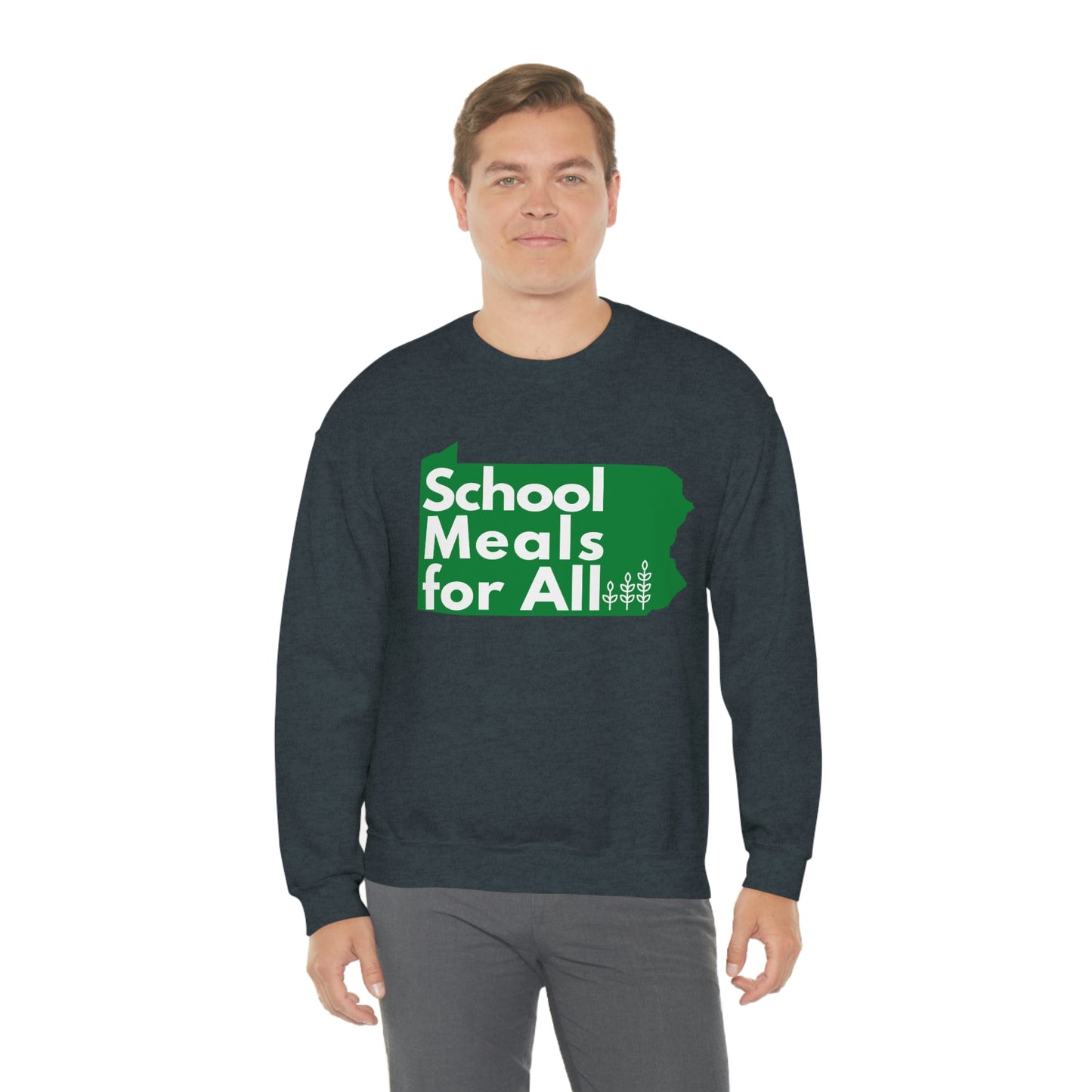 School Meals for All Crewneck Sweatshirt