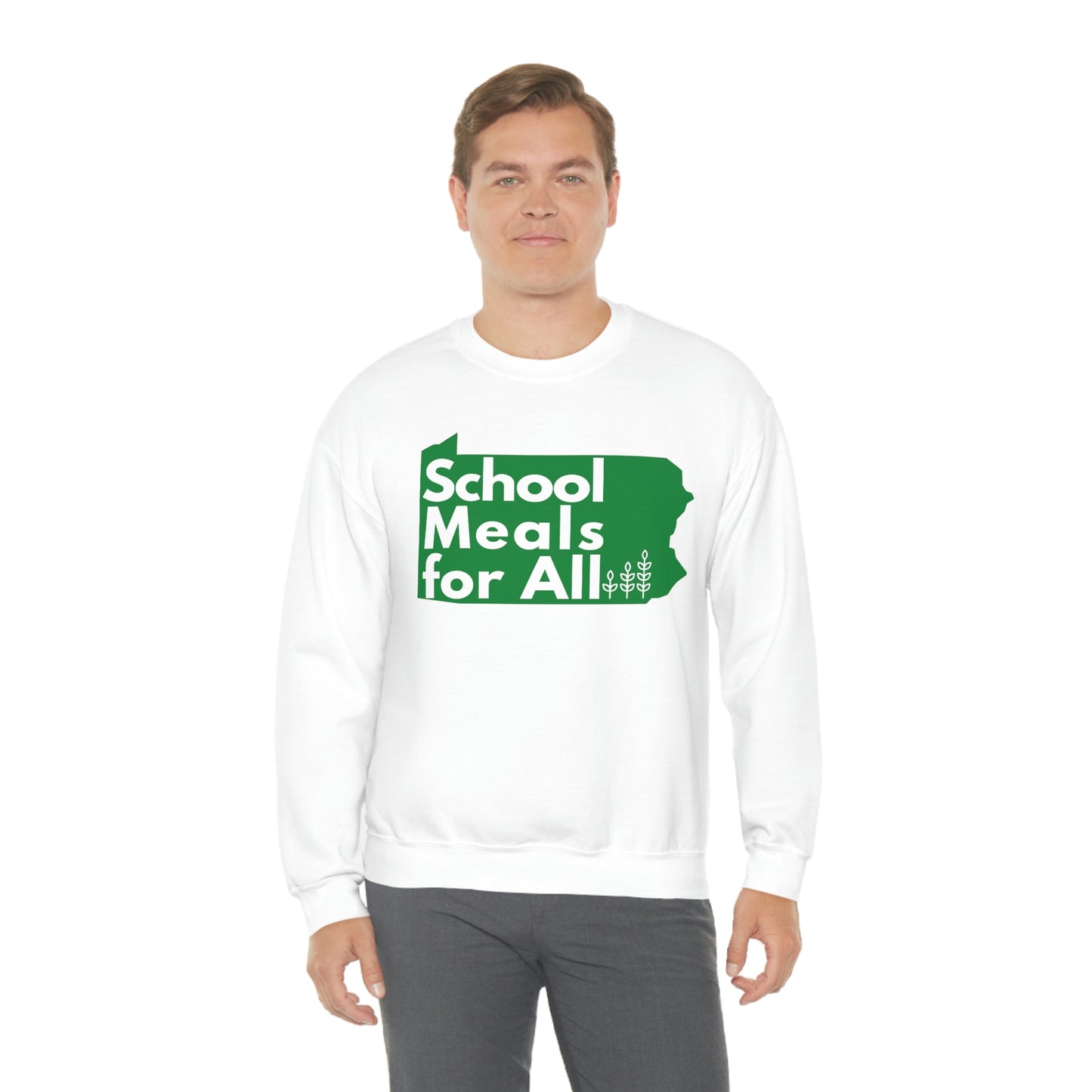 School Meals for All Crewneck Sweatshirt