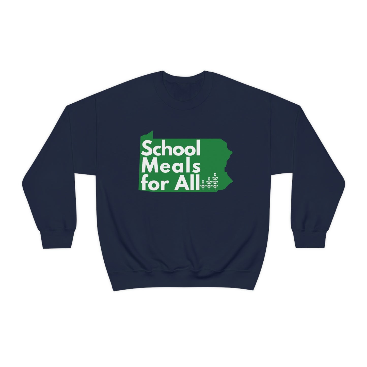 School Meals for All Crewneck Sweatshirt