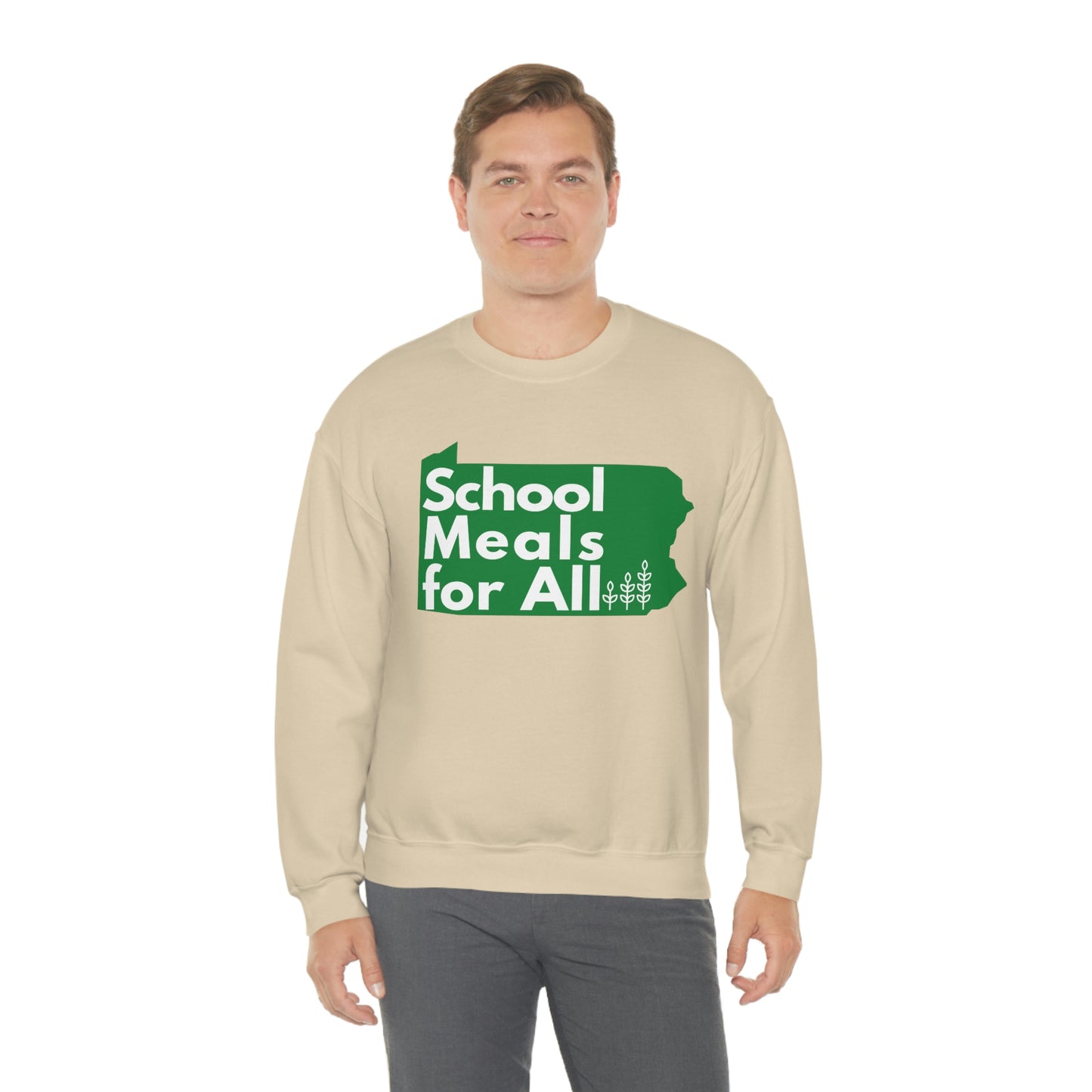 School Meals for All Crewneck Sweatshirt