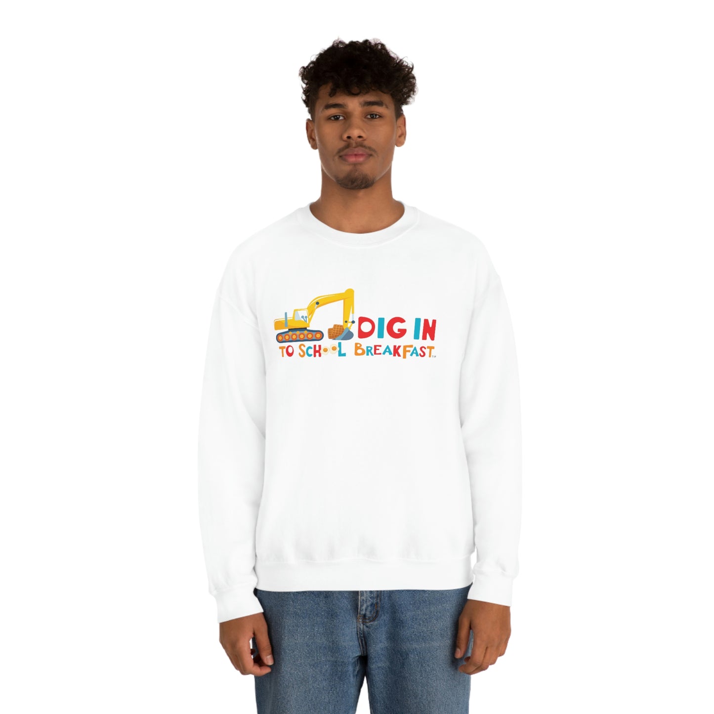 National School Breakfast Week Crewneck Sweatshirt