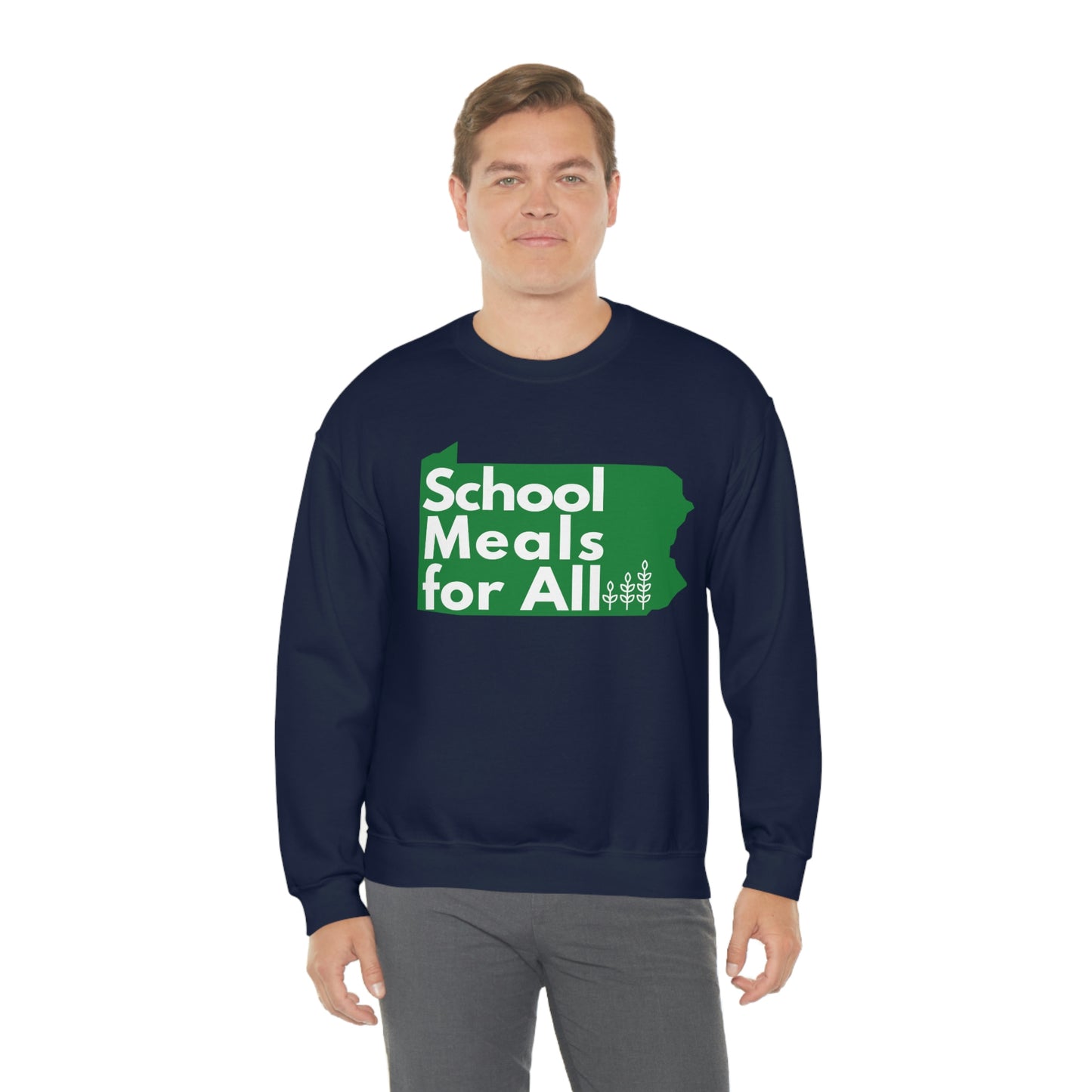 School Meals for All Crewneck Sweatshirt