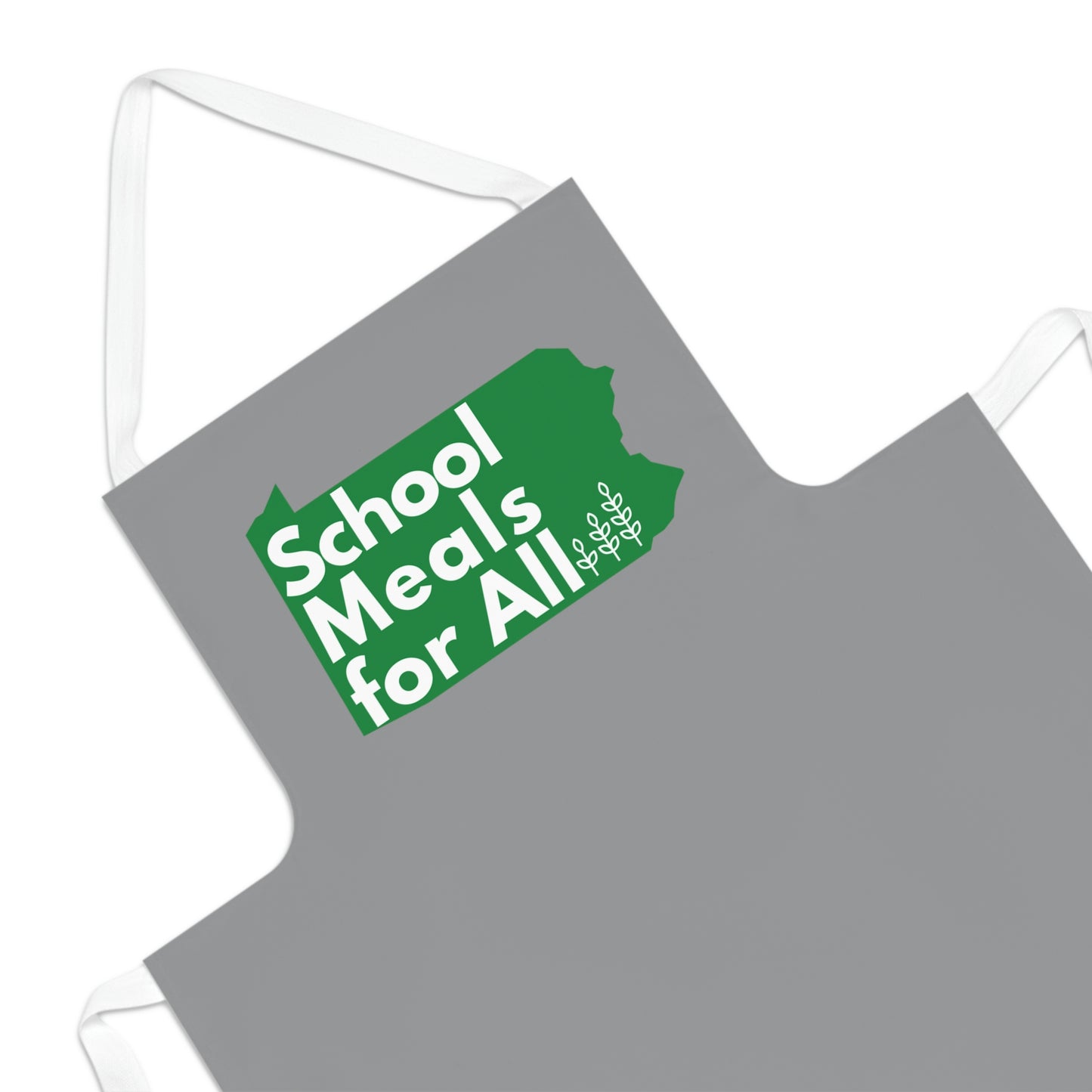 School Meals for All Adult Apron