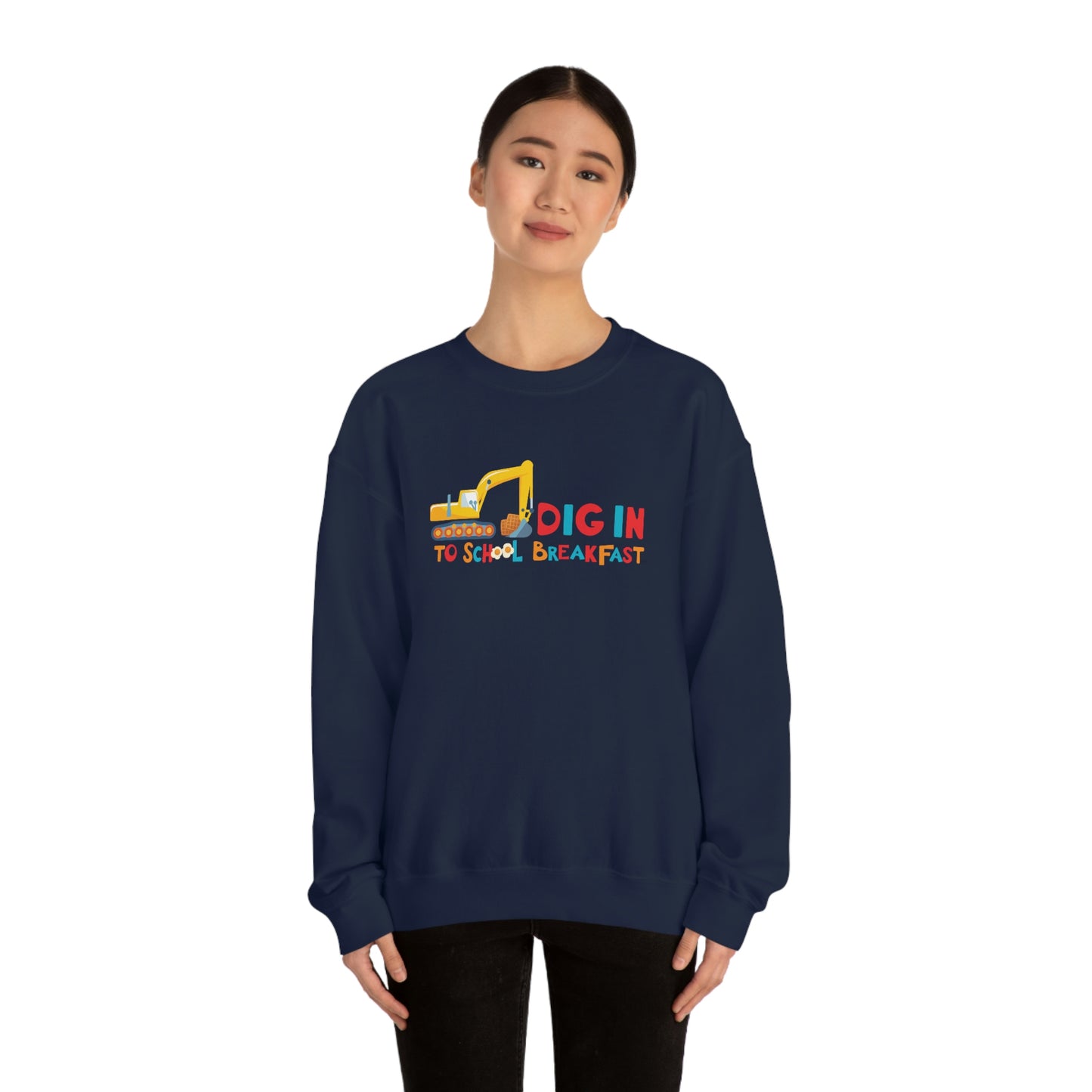 National School Breakfast Week Crewneck Sweatshirt