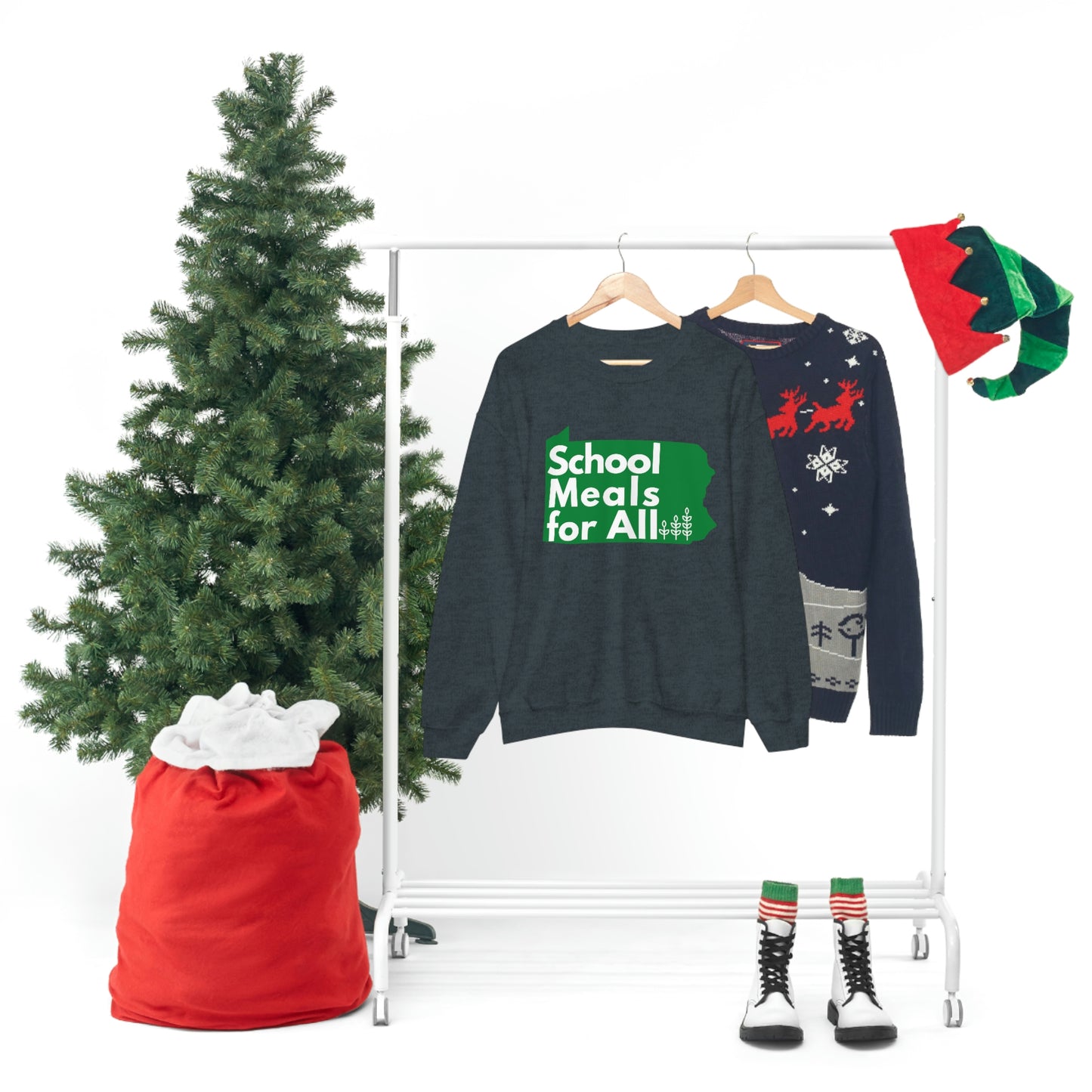 School Meals for All Crewneck Sweatshirt