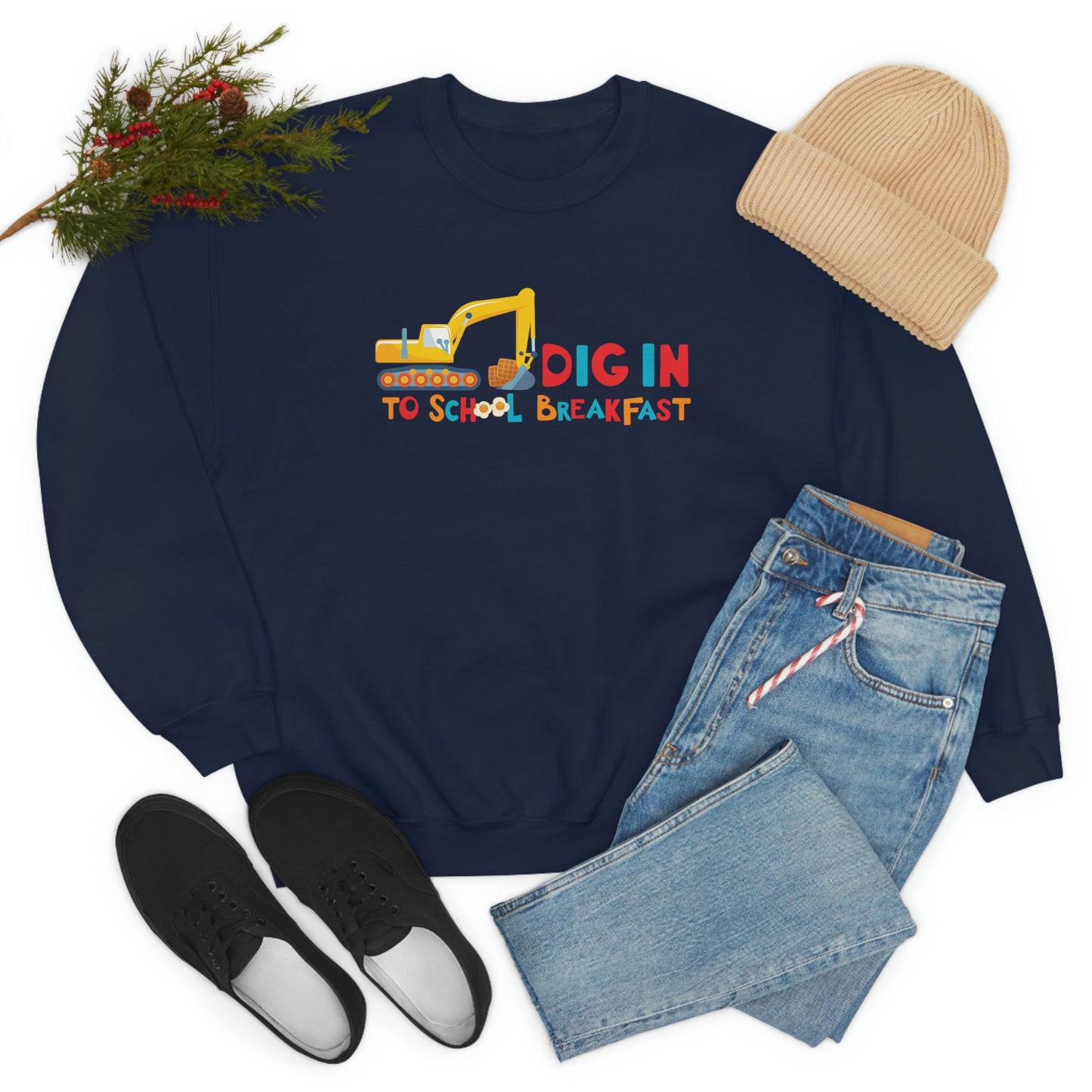 National School Breakfast Week Crewneck Sweatshirt