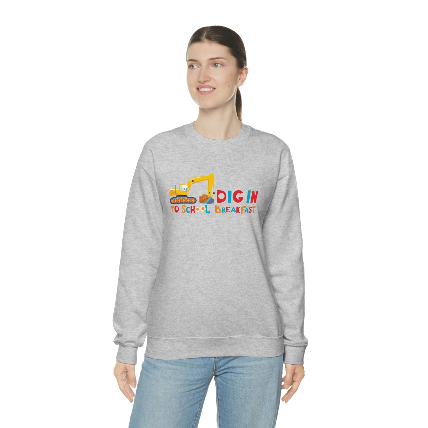 National School Breakfast Week Crewneck Sweatshirt