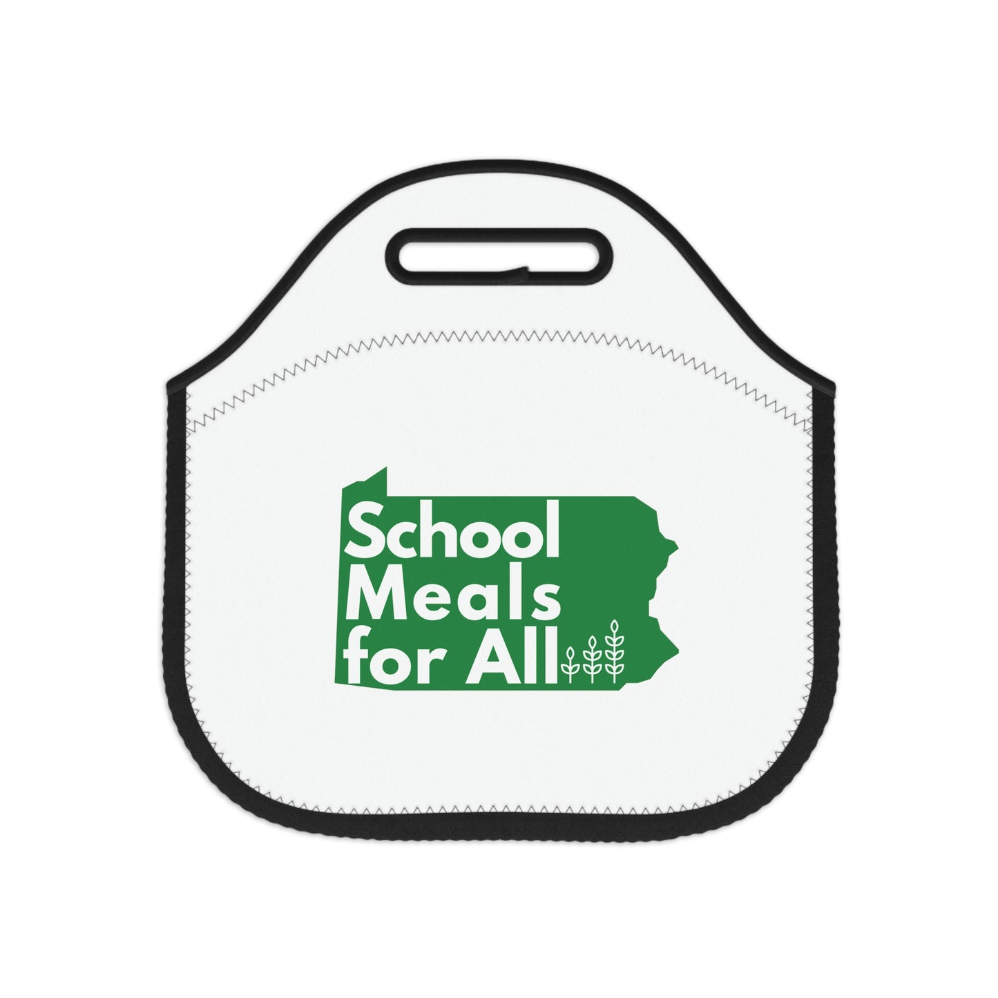 School meals for All Neoprene Lunch Bag