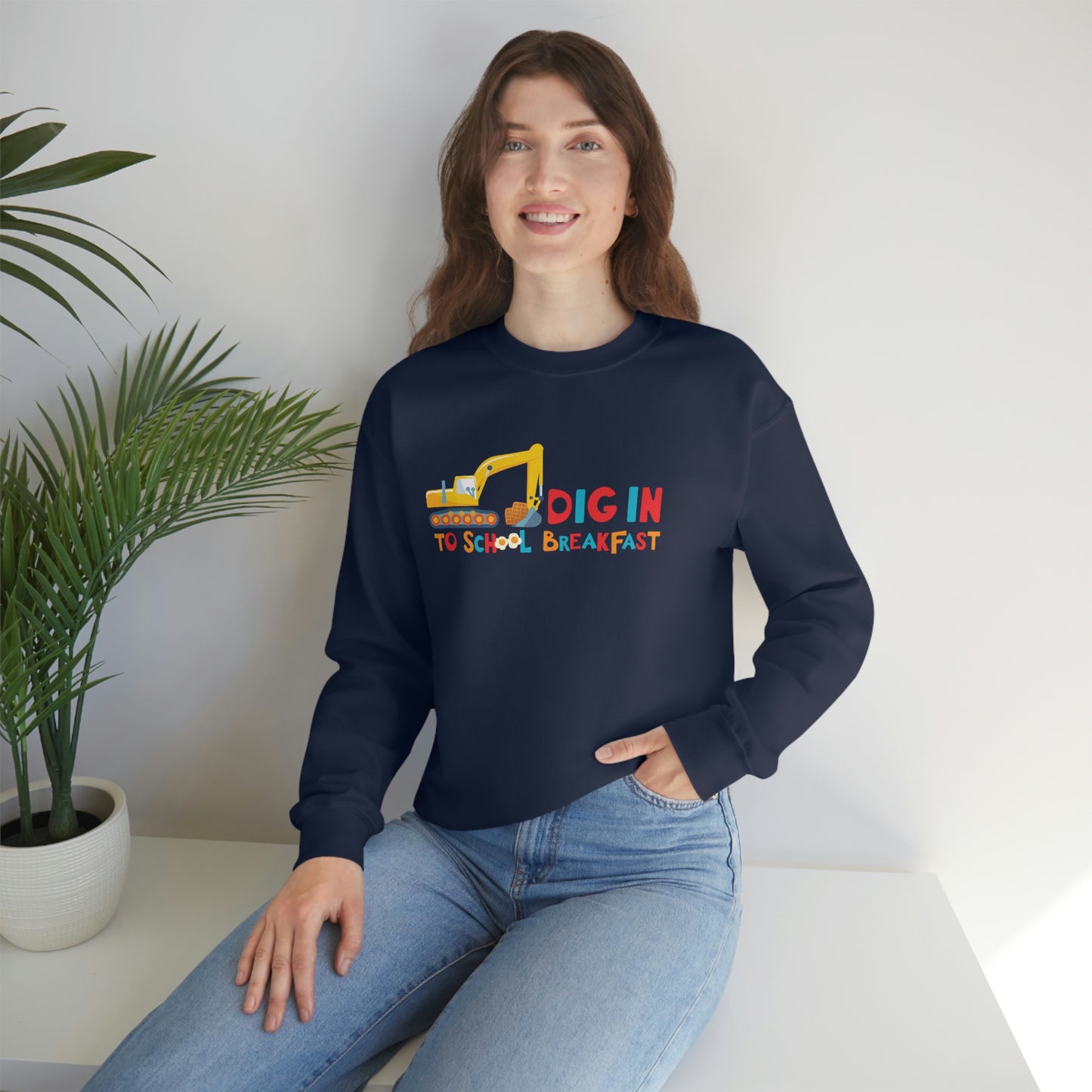 National School Breakfast Week Crewneck Sweatshirt