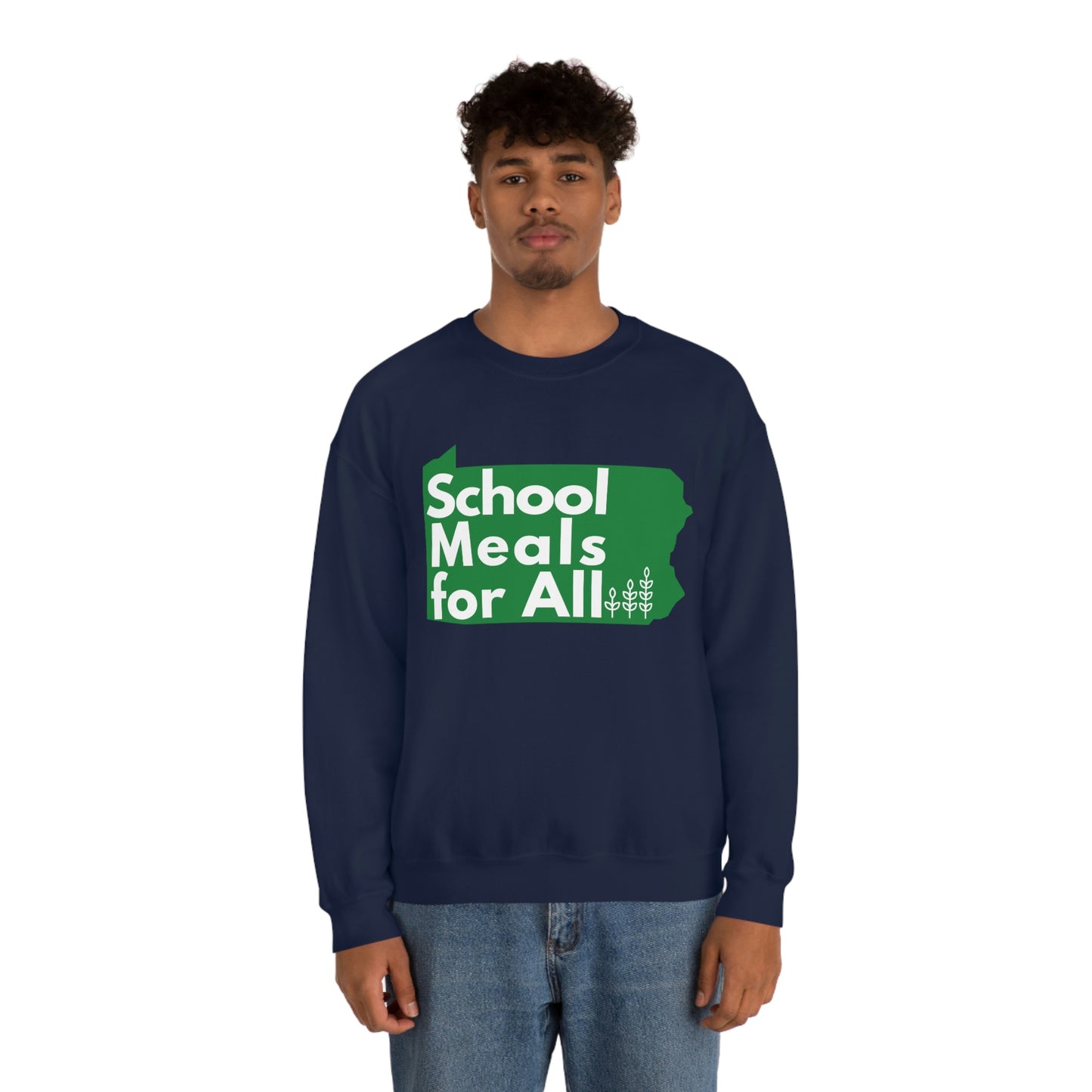 School Meals for All Crewneck Sweatshirt