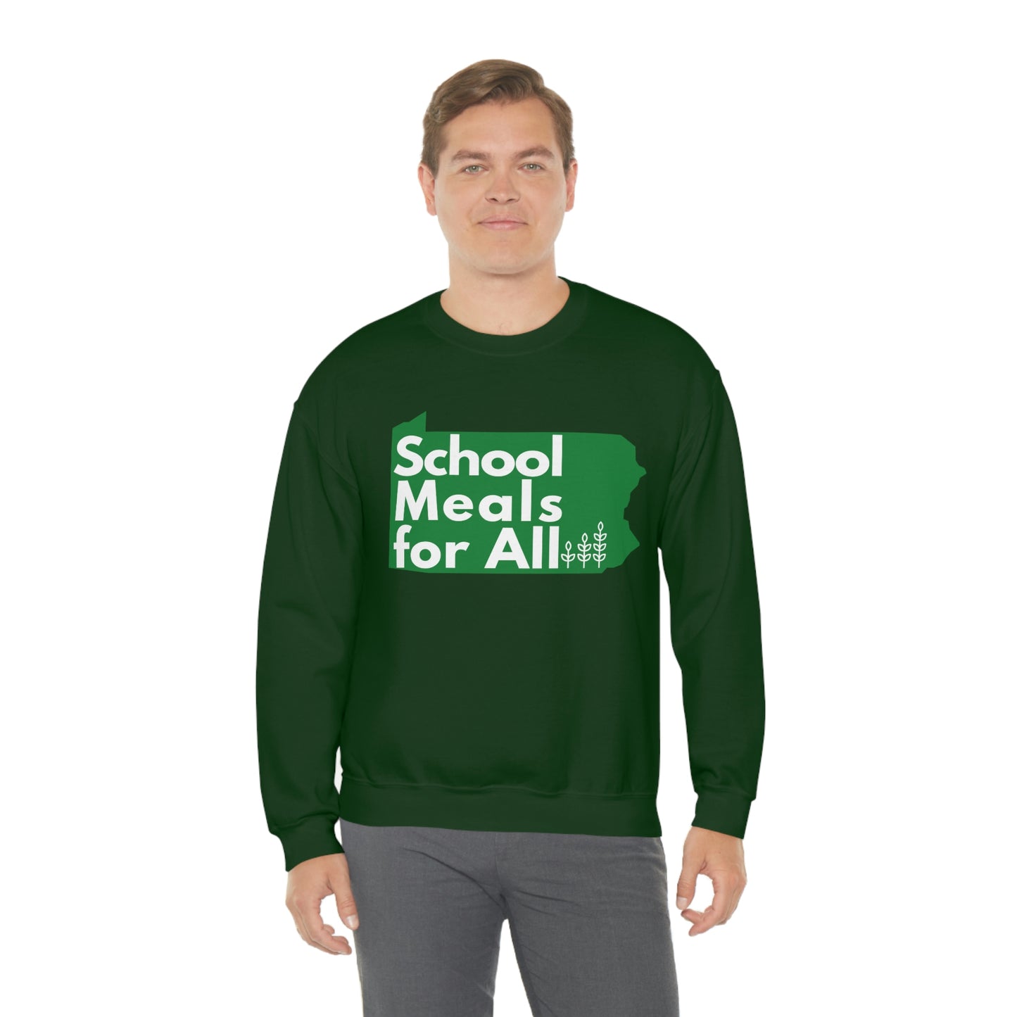 School Meals for All Crewneck Sweatshirt