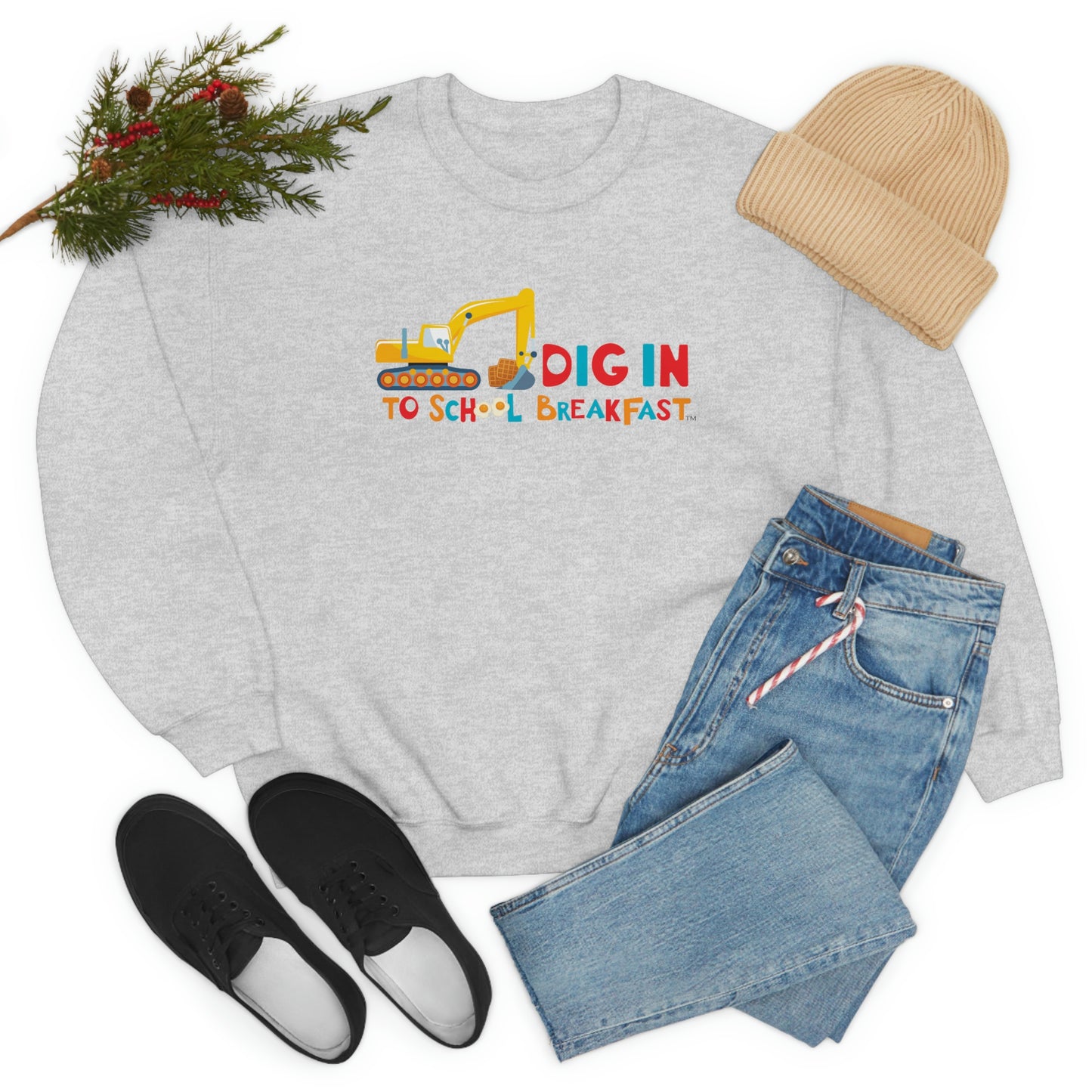 National School Breakfast Week Crewneck Sweatshirt