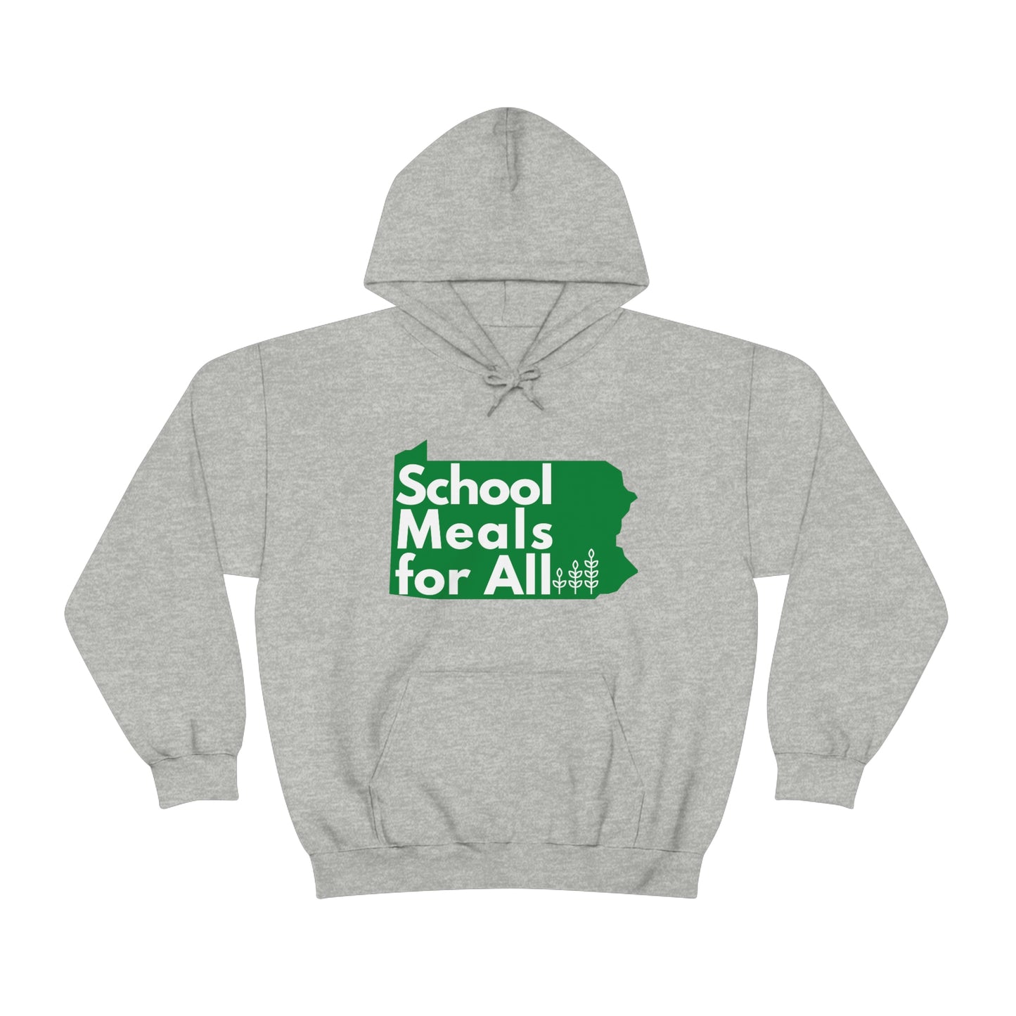 School Meals for All Hooded Sweatshirt