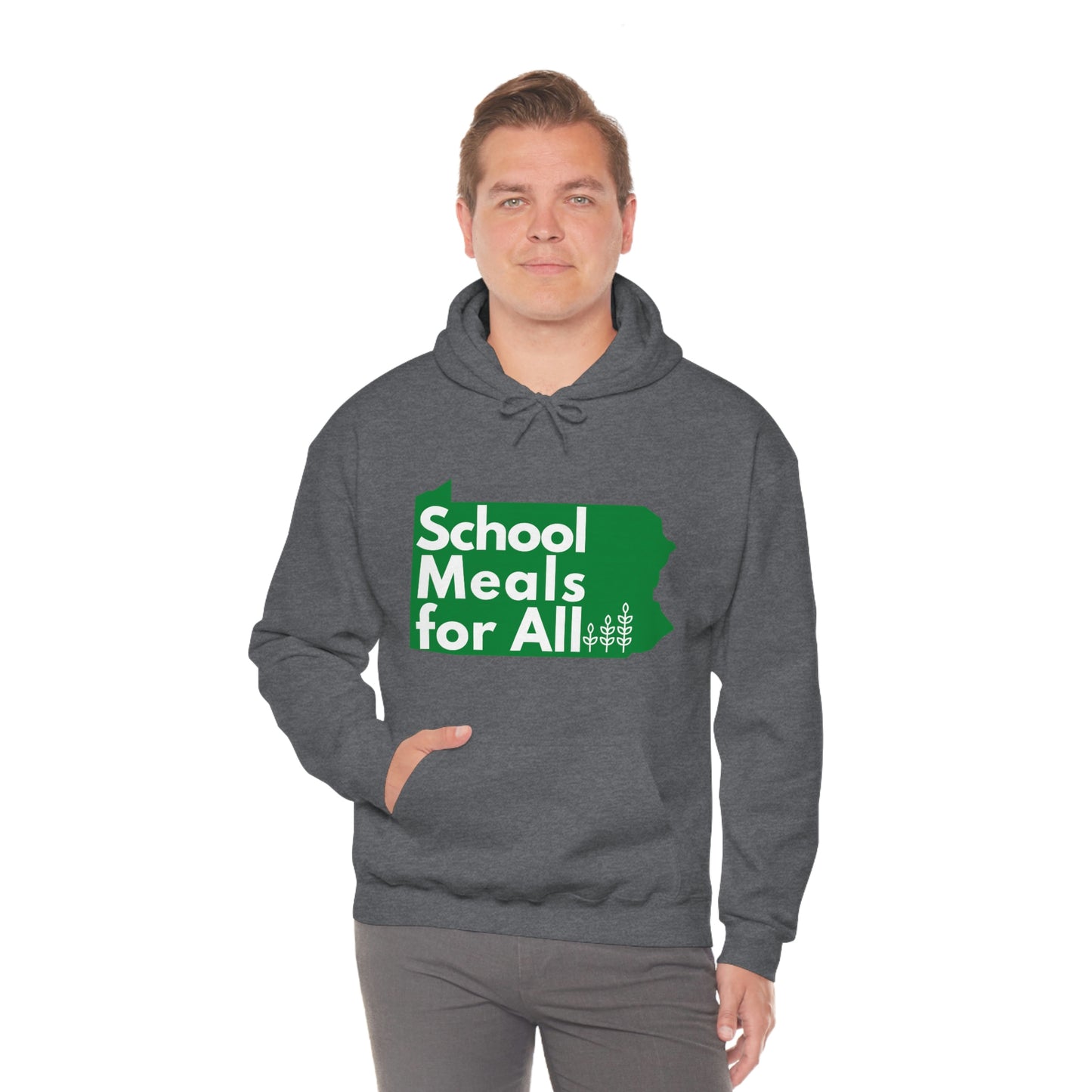 School Meals for All Hooded Sweatshirt
