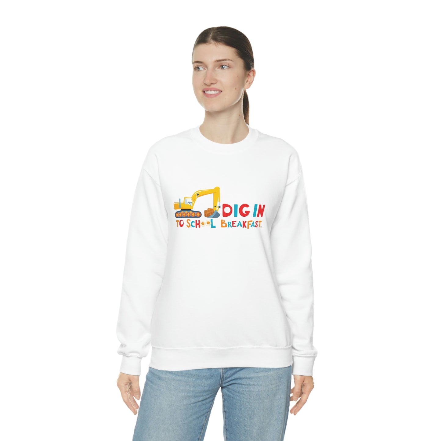 National School Breakfast Week Crewneck Sweatshirt