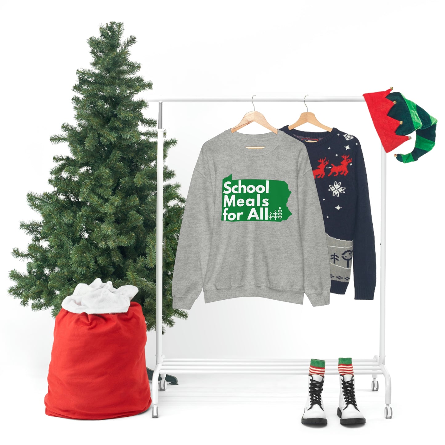 School Meals for All Crewneck Sweatshirt