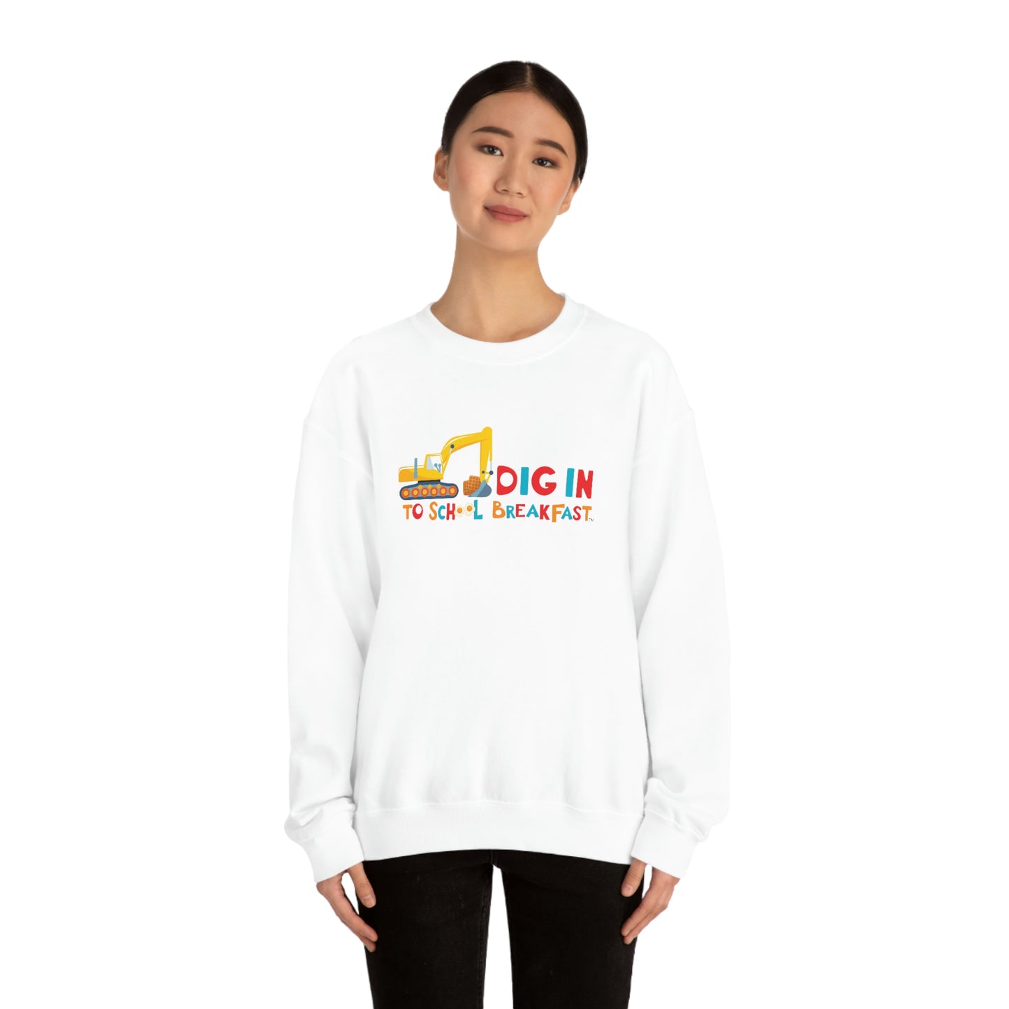National School Breakfast Week Crewneck Sweatshirt