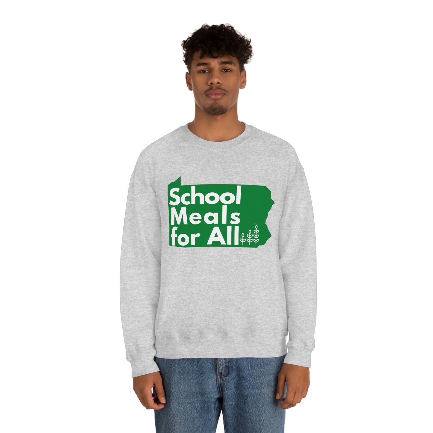 School Meals for All Crewneck Sweatshirt