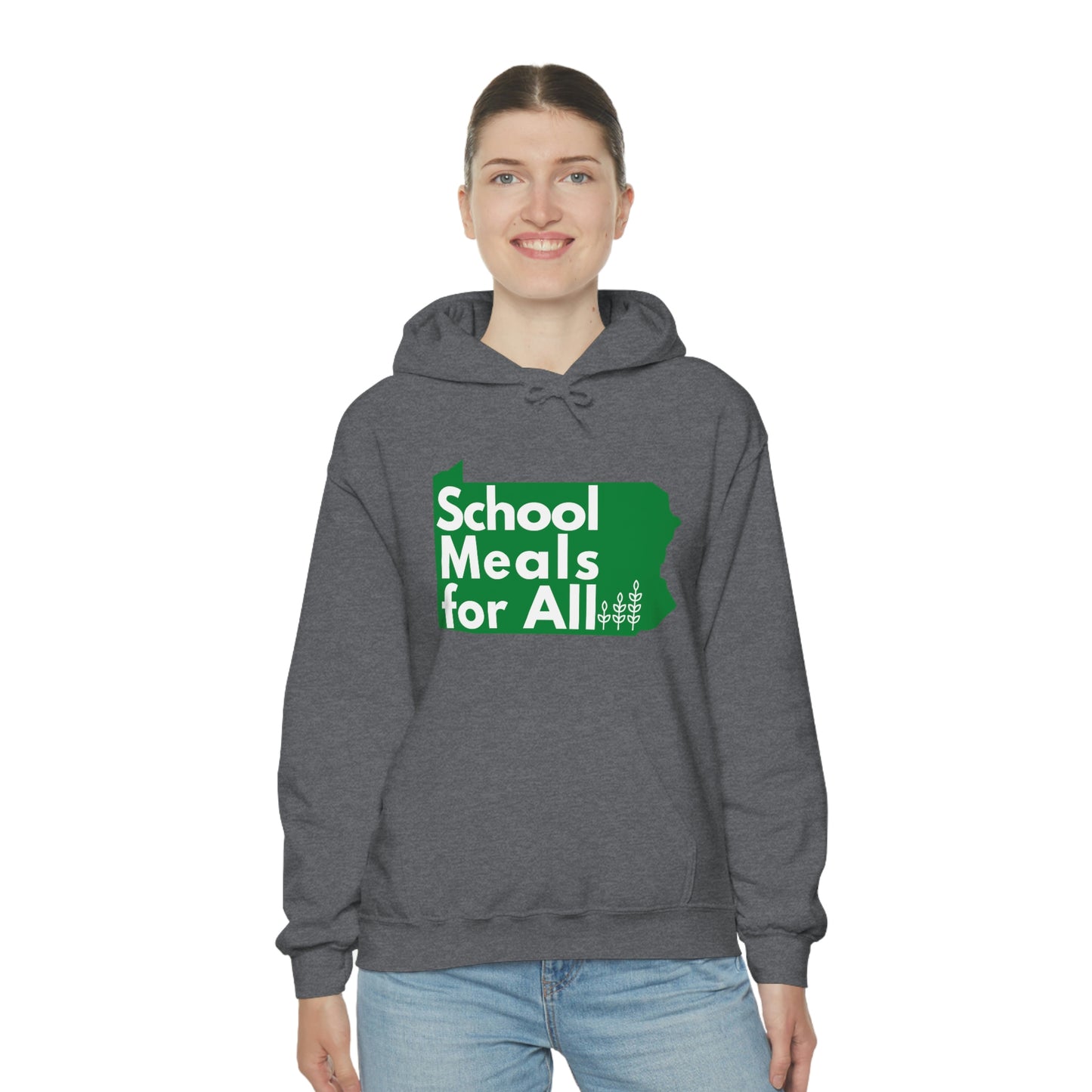 School Meals for All Hooded Sweatshirt