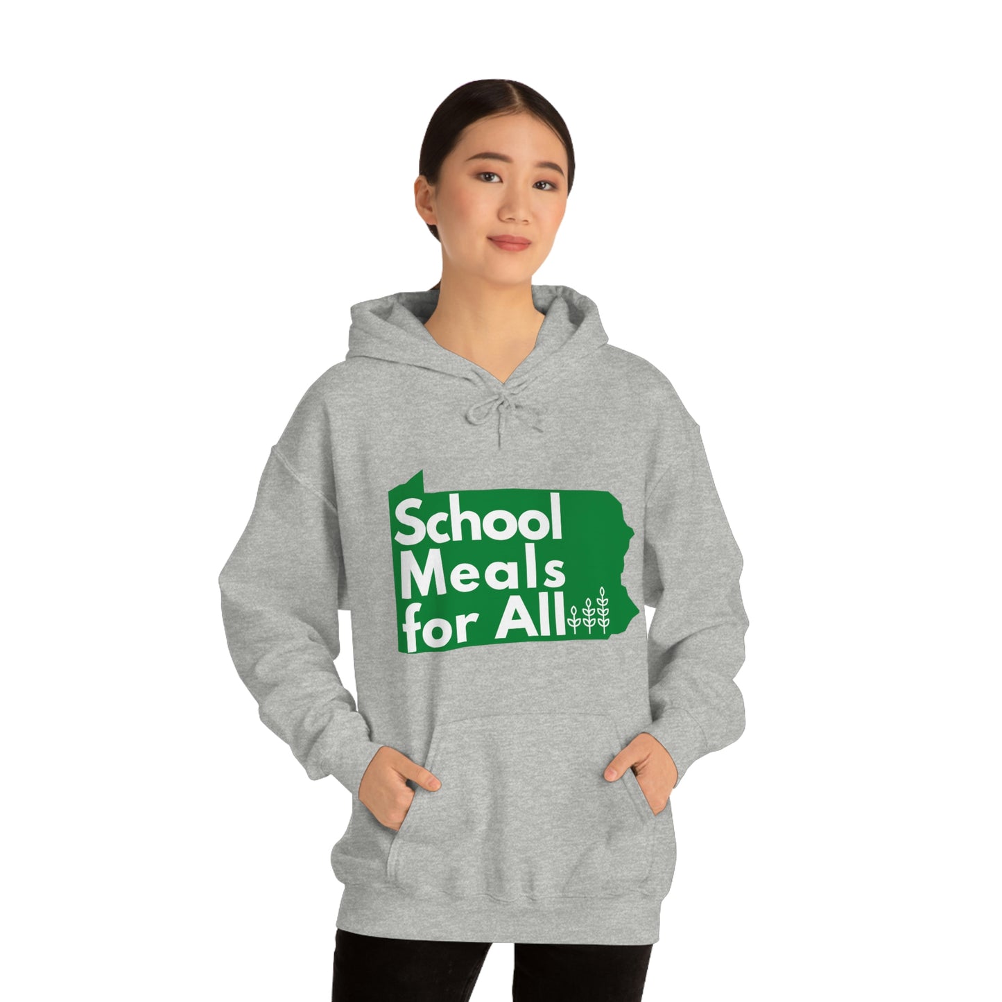 School Meals for All Hooded Sweatshirt