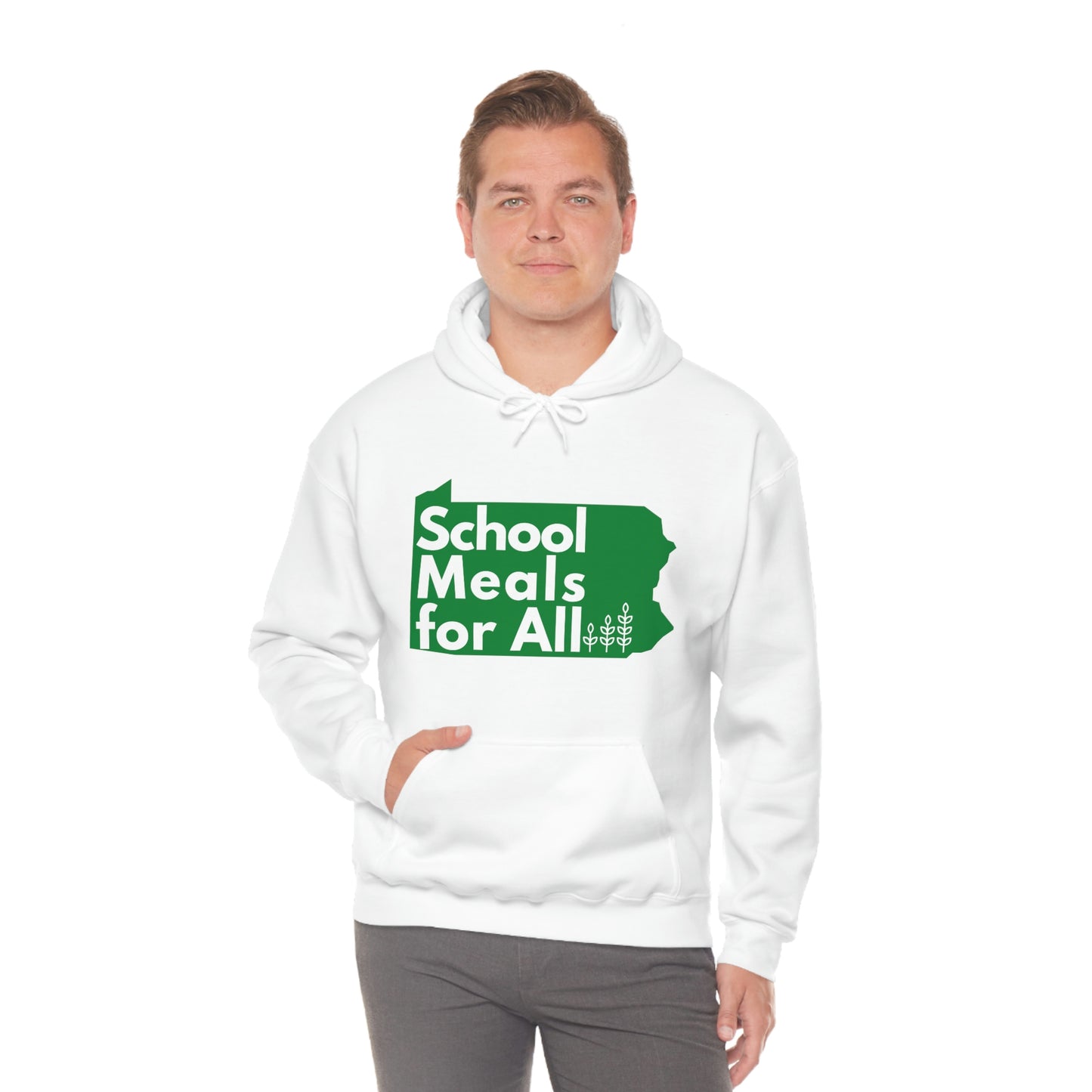 School Meals for All Hooded Sweatshirt